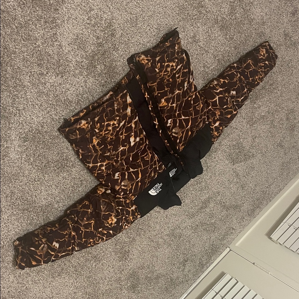 The North Face Black and Brown Jacket